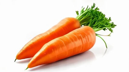 Poster -  Fresh carrots ready to brighten up your plate