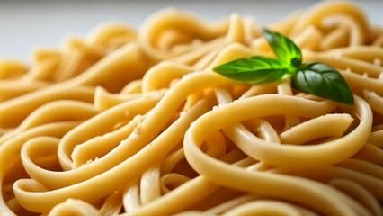 Poster -  Delicious pasta dish with a touch of freshness