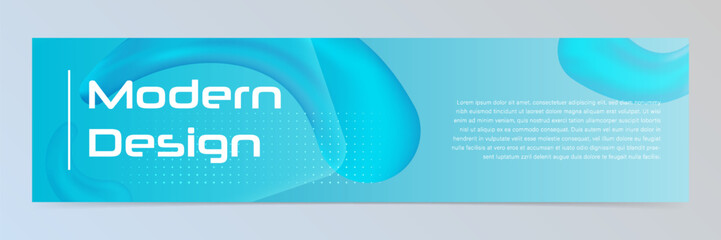 Wall Mural - Modern abstract technology banner template