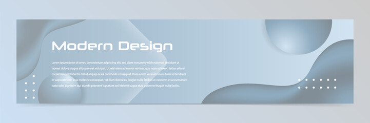 Wall Mural - Modern abstract technology banner template