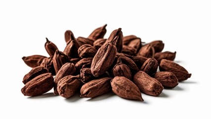 Wall Mural -  A collection of rich dark cocoa beans