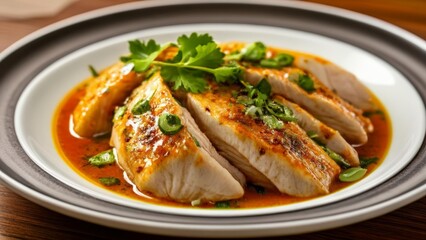 Sticker -  Deliciously seasoned fish fillets ready to be savored