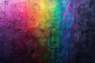 Wall Mural - colorful rainbow gradient dark purple to black with neon green patch merged in to the other colors, simple minimal, perfectly smooth texture.