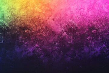 Wall Mural - colorful rainbow gradient dark purple to black with neon green patch merged in to the other colors, 