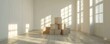 © Stock Spectrum - Unfurnished interior with piled boxes: relocation concept
