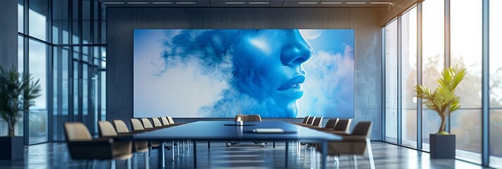 Canvas Print - a digital art wall of photos of a corporate photographer business.