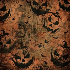 Wall Mural - Terrifying Halloween Texture Background