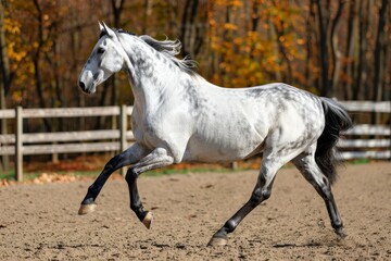 Wall Mural - andalusian horse