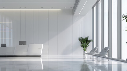 Corporate office with a minimalist design