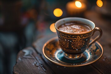 Wall Mural - Turkish Coffee, Close-up View