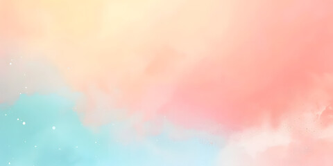 Noisy gradient background shifting from pastel blue to soft peach, offering a gentle and calming atmosphere, suitable for baby products or wellness items