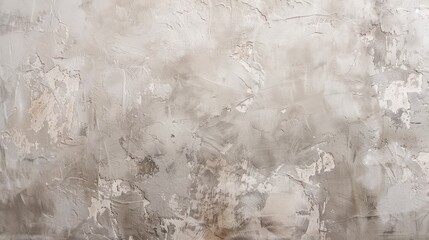 Poster - Elegant Light taupe Venetian plaster Wall with Abstract gray beige Stucco Texture for Wall decor