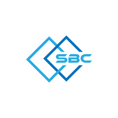 SBC ABSTRACT LETTER LOGO DESIGN