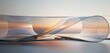 © Muhammad - A refined 3D rendered image of gradient transparent curved glass, featuring smooth surfaces and detailed light interactions that add depth and elegance.