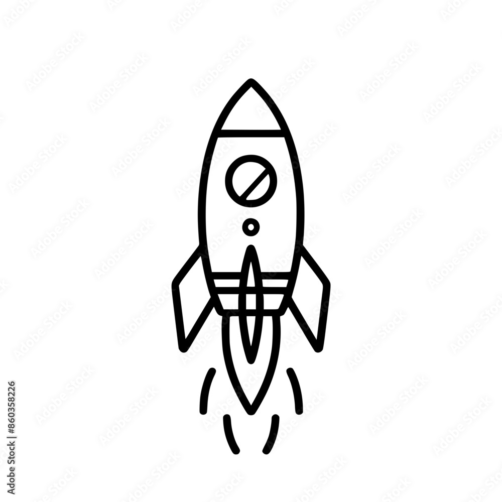 Стоковое векторное изображение «Rocket SVG, Rocket PNG, Rocket Clipart ...