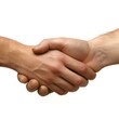 © sarana - a symbol of partnership or agreement using two hand holding