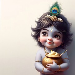 Sticker - Makhan Chor: The Adorable Butter Thief 