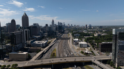 Wall Mural - City View of High Rises