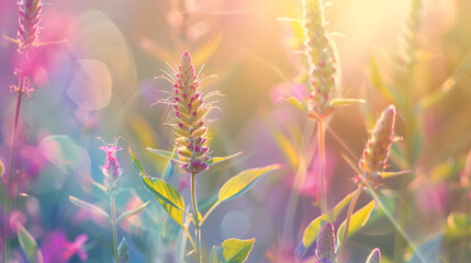 Aufkleber - summer background : Generative AI