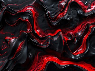 Wall Mural - red and black background