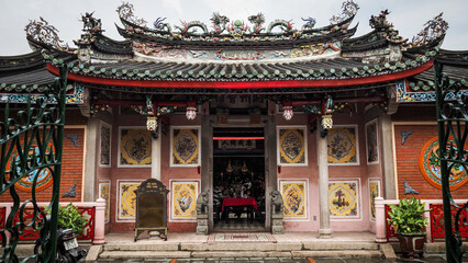 The architecture of Hoi An in Northern Vietnam