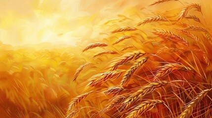 Shavuot, wheat harvest festival, Shavuot simovli on greeting banner poster postcard, harvest holiday