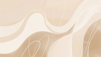 Beige Textured Background: Subtle and Neutral Design Element for Creative Compositions and Professional Presentations