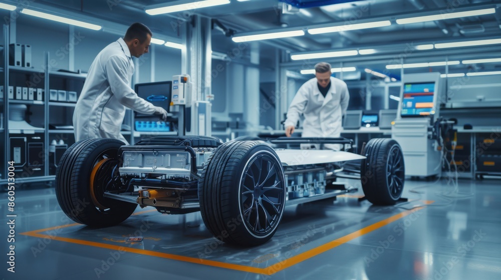 EV battery research with scientists working on nanotechnology ...