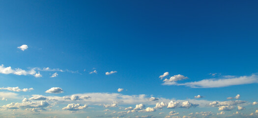 Wall Mural - white clouds on blue sky.
