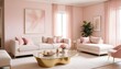 © Eyeam - white and gold theme modern interior design