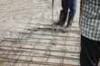 © Direk Takmatcha - Construction workers pouring a reinforced slab at the ground floor.
