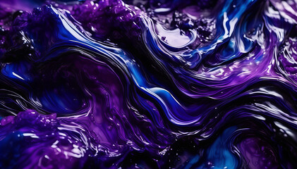 Wall Mural - abstract liquid background