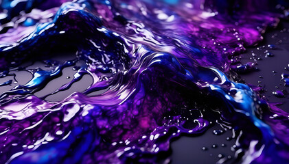 Sticker - water drops background