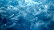 © FryArt - Abstract smoke swirls on blue background
