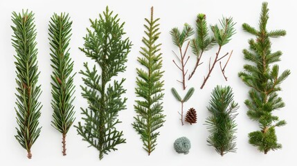 pine tree branch collection