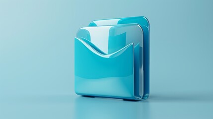 Sticker - Blue folder icon