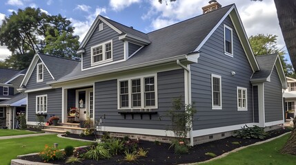 historical renovation project where James Hardie siding is used to maintain the authenticity while providing modern protection