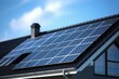 © Eddy Drmwn - Solar panels on a roof of a house.