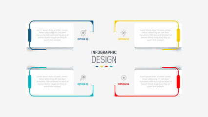 Three Step Infographic label design Vector template with line icons. process steps diagram, presentations, workflow layout, banner, flow chart, info graph vector illustration.