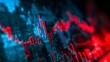 © PStyle - A colorful representation of volatile financial data analysis using graphs and charts.