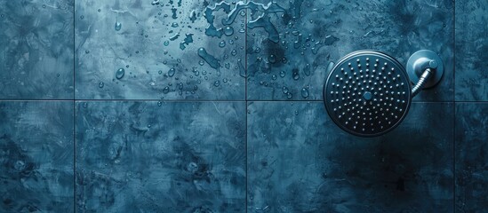 Aufkleber - Shower head. with copy space image. Place for adding text or design