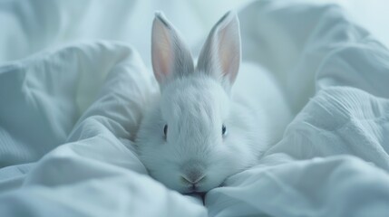 Wall Mural - Rabbit with Soft Fur