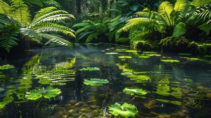 Poster - Water Ferns