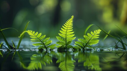 Poster - Water Ferns