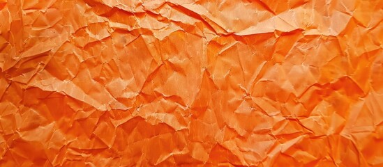 Wall Mural - Grunge orange paper background or texture. Copy space image. Place for adding text or design