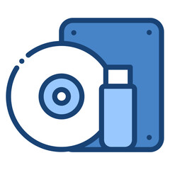 Poster - data storage devices icon