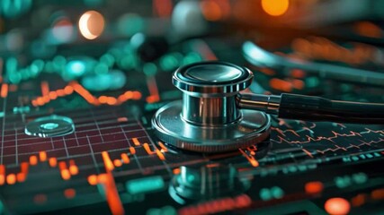 An online medical education program, a medical stethoscope, and health counseling information
