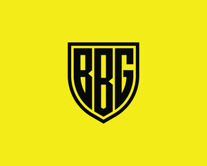BBG logo design vector template