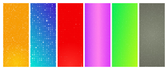 Abstract gradient geometric background with squares