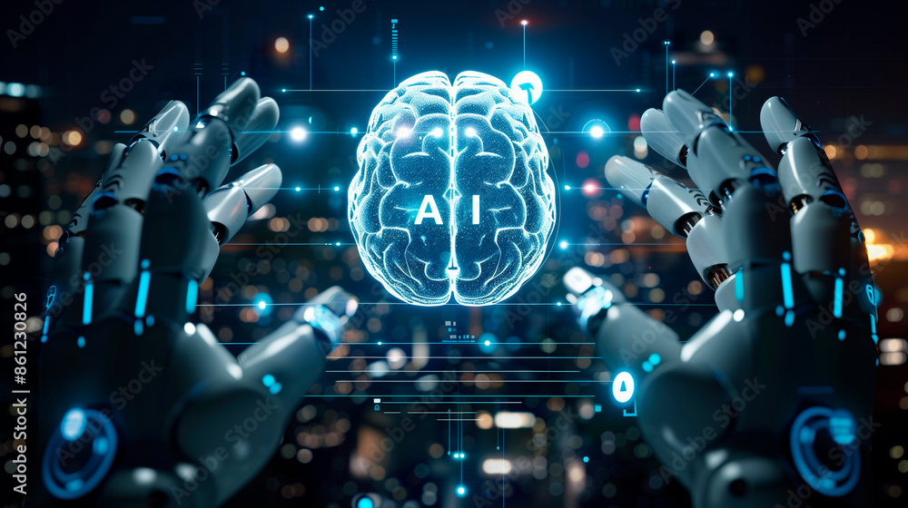 Robotic hands and a brain that works with artificial intelligence ...